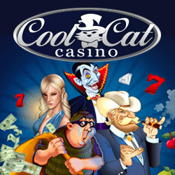 CoolCat Casino - $100 Free Chip + $500 Free Roll Tournament